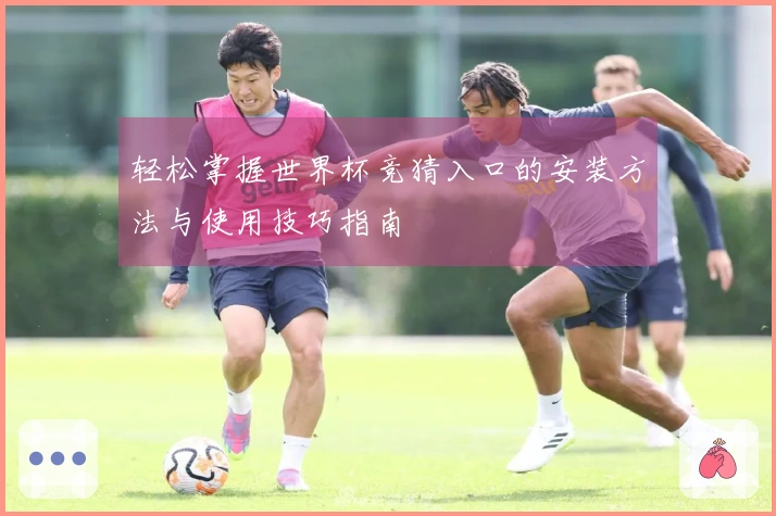 轻松掌握世界杯竞猜入口的安装方法与使用技巧指南