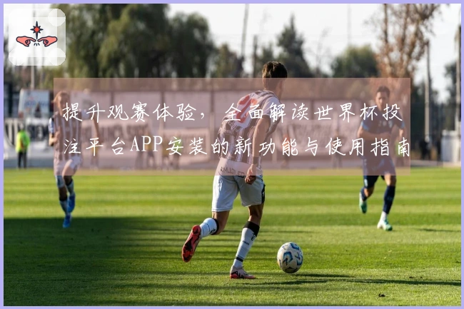 提升观赛体验，全面解读世界杯投注平台APP安装的新功能与使用指南